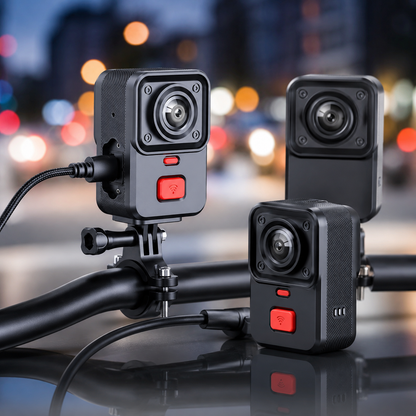 Dashcam Moto Double Objectif 2K – Caméra Avant + Arrière - Dashora