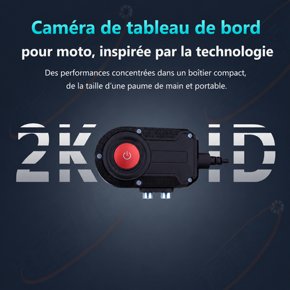 Dashcam Moto 1080P – Caméra de Bord Étanche Wi-Fi 170° - Dashora