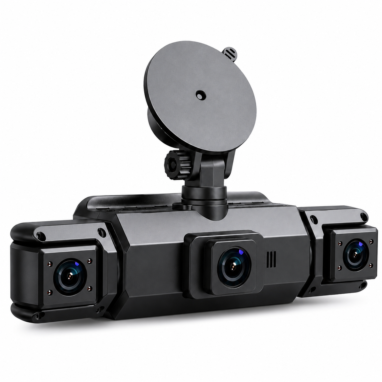 Dashcam Voiture 4 Caméras Full HD – Vision Nocturne Surveillance Parking 24h - Dashora