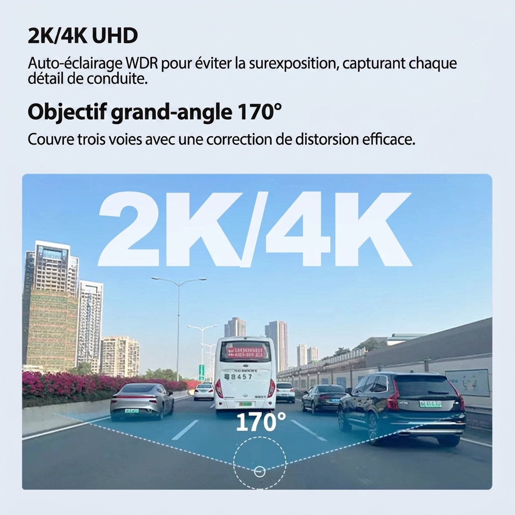 Dashcam Voiture 4K - Dashora